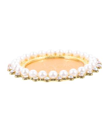 Ipetboom Nail Display Board Manicure Tools Para U as Nail Mixing Nail Tool Makeup Gadgets Nail Building Gel Makeup Mixing Palette Nail Palette Gel Nail Photo Frame Zinc Alloy Sample Holder