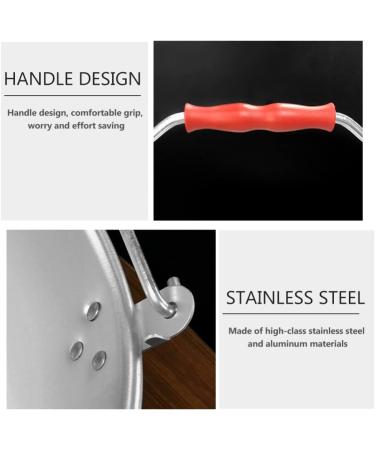 Stainless Steel Bucket Flat Back Pail and Water Pail Metal Utility Pail Ice Bucket Durable Pails for Kennels and Farms 9L Ice Buckets - Buy Online on GoSupps.com