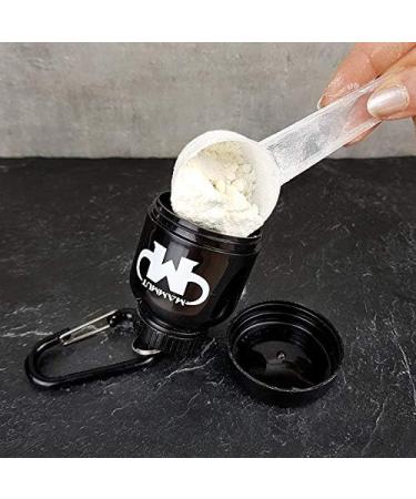 Powderbank Keychain: Compact Protein & Supplement Can for On-the-Go Nutrition - Buy Online on GoSupps.com