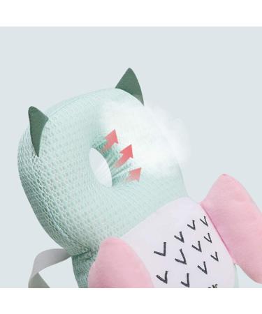 Bebamor Baby Head Protection Pillow | Sit Me Up Baby Seat & Toddler Safety Pads | Adjustable Infant Backpack for Baby Walkers - Turtle Design - Buy Online on GoSupps.com