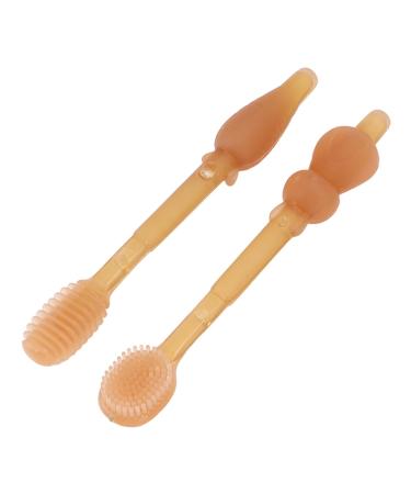 Baby Finger Toothbrush Set - Silicone Toddler Mouth Brush for Clean Tongue & Healthy Gums | International Shipping - Buy Online on GoSupps.com