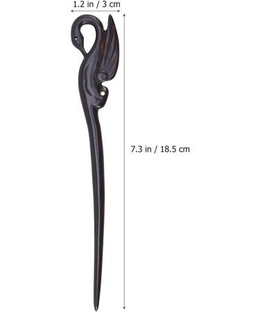Wood Hair Stick Chinese Style Hair Chopsticks for Buns Hair Pins for Women Long Hair Chignon Maker Handmade - Buy Online on GoSupps.com