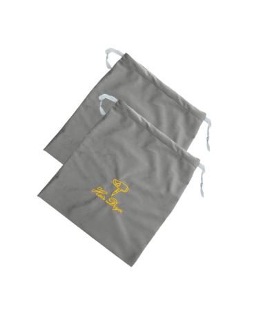 FOMIYES 2pcs Hair Dryer Storage Bag Hair Dryers Hair Blow Dryer Bag Drawstring Bags Carry Bag Classic Travel 30.00X25.00X0.50CM Grey