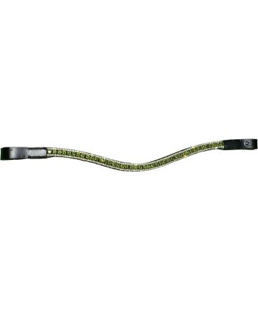 MiraQuine Browband Horse COB/VB - Premium Green Horse Accessories for International Shipping - Buy Online on GoSupps.com