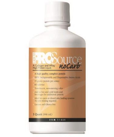 ProSource NoCarb Liquid Protein 30 Ounce Neutral (Unflavored) - Case of 4 - Model 11525