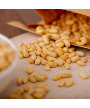 Bio Pine Nuts 1 kg - Premium Quality Raw Food | 100% Natural Untreated Eco-Friendly | S ssundclever.de - Buy Online on GoSupps.com