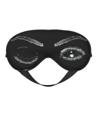 Eyelash Soft Sleep Eye Mask Female Breathable Eye Patch Perfect for Travel and Relaxation