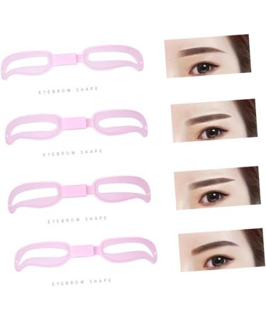 DRESSOOS Eyelash Kit 5 Lash Kit Eyebrow Drawing Tools Eyebrow Grooming Stencil Set Eyebrow Lines Miss Accessories - Buy Online on GoSupps.com
