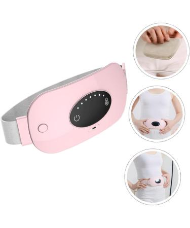 Solustrie Women's USB Heating Pad for Menstrual Relief - Warm Belt Pillow for Cramps - Pink Waist Band - International Shipping Available - Buy Online on GoSupps.com