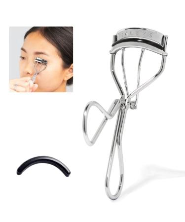 Haleys Re-Lift Instant Eyelash Curler - Ergonomic Curlers Provide Long-Lasting Curl for All Eye Shapes & Eyelashes Ultra-Dense Silicone Pads Gently Lift from Inner to Outer Corner