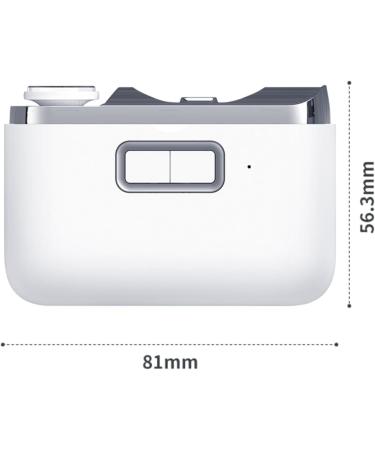 2-in-1 Electric Nail Trimmer with LED Light and Automatic Debris Collection Easy Operation Suitable for All Ages - Buy Online on GoSupps.com