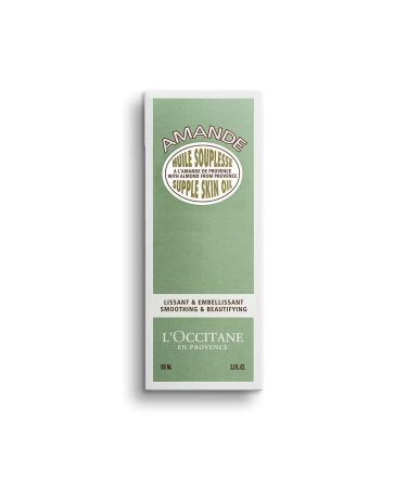 L'Occitane Almond Supple Skin Oil 100ml - 3.3 fl. oz. | Hydrating Body Oil - Buy Online on GoSupps.com