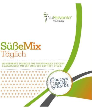 NuPrevento SweetMix Daily - Premium Sugar Substitute Powder - 1kg Bag | Healthy Sugar Alternative for Baking & Cooking - Buy Online on GoSupps.com
