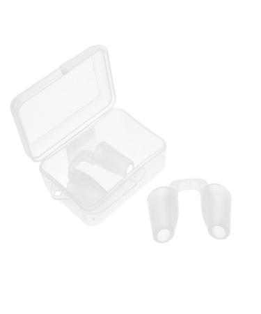Ipetboom 2pcs Nose Job Recovery Supplies Nostril Retainer Post-surgery Nose Cast Comfortable and Breathable Design