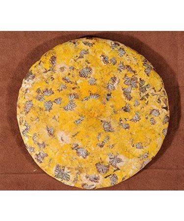 Yellow Chrysanthemum Tea cake 400 gram 100% natural herb enjoyed by Emperor.