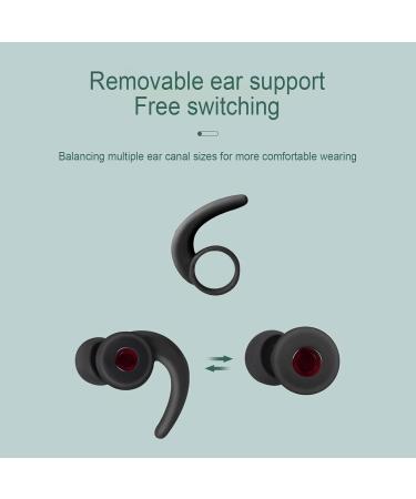 Silicone Noise Canceling Earplugs | Waterproof Reusable Noise Reduction Earplugs for Sleep & Noise Sensitivity | Reusable Hearing Protection in Flexible Silicone for Sleep Snoring Work Concerts Tosier - Buy Online on GoSupps.com