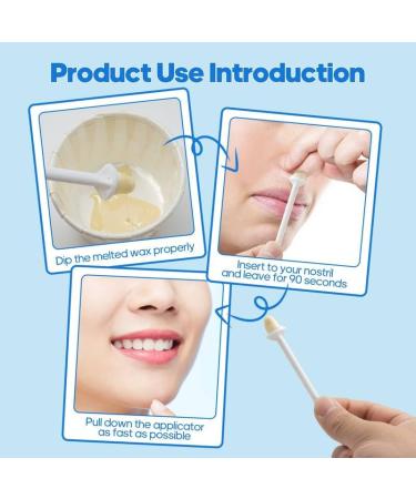 Buy Nose Wax Spatula 20 Pack - Double Sided Applicators for Nose Ears & Eyebrows - Worldwide Shipping - Buy Online on GoSupps.com
