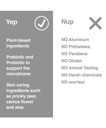 Hume Supernatural Natural Deodorant Aluminum Free for Women & Men - 2-Pack, Probiotic Plant Based, Aloe & Cactus Flower, Anti Sweat Stain & Odor, Fragrance Free - Buy Online on GoSupps.com