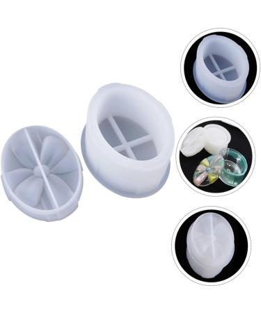COHEALI Resin Molds 2pcs Box box mold soap molds silicone molds for resin Silicone DIY Tools manual Resin Whitex2pcs 8.1X10.5CMx2pcs - Buy Online on GoSupps.com