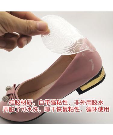 Shop 2 Pairs Gel Shoe Pads - Half High Heel Inserts & Floral Transparent Foot Cushions | International Shipping Available - Buy Online on GoSupps.com