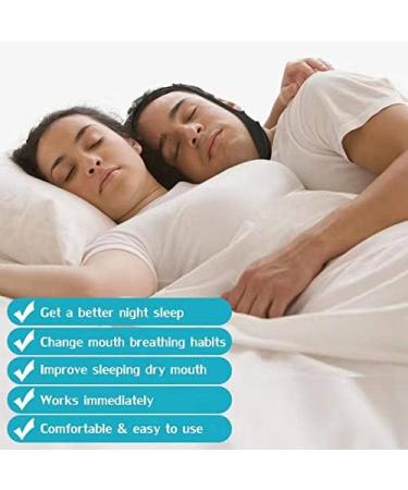 Anti Snoring Chin Strap - 2023 Update | Effective Snoring Solution for Stubborn Snoring | International Shipping Available - Buy Online on GoSupps.com