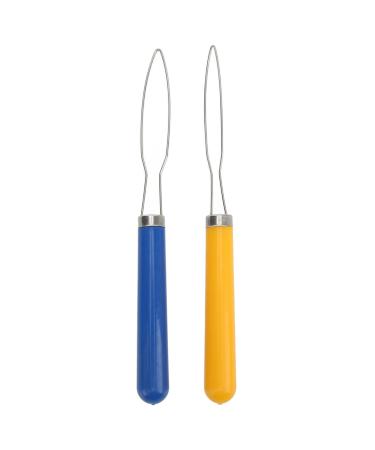 HEEPDD 2-pack button hook tinge with zipper-button-button aid and zippering helper for button aid unit shirt and coat button aid for older people