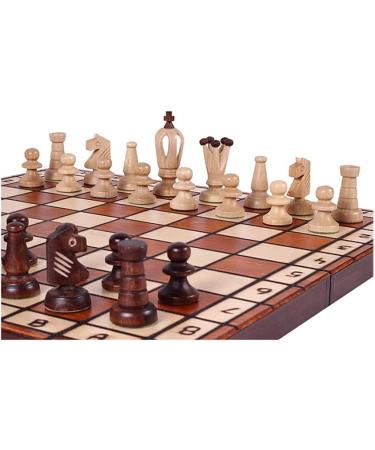 Portable Set Foldable Handmade Wooden Chessboard Set Entertainment Toy Decor Chess Set (Size : 36cm) (36cm) - Buy Online on GoSupps.com