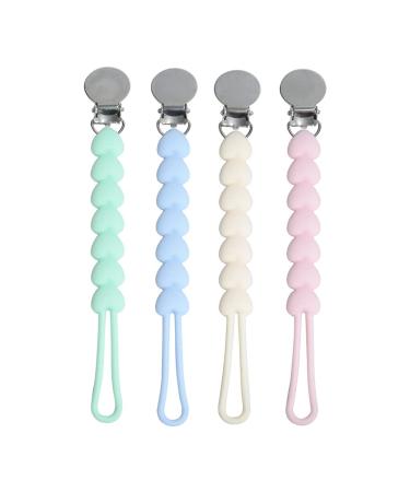 TIAN-K Baby Pacifier Chain | BPA-Free Silicone Dummy Holder for Newborns | Molar Attachment Strap - Buy Online on GoSupps.com