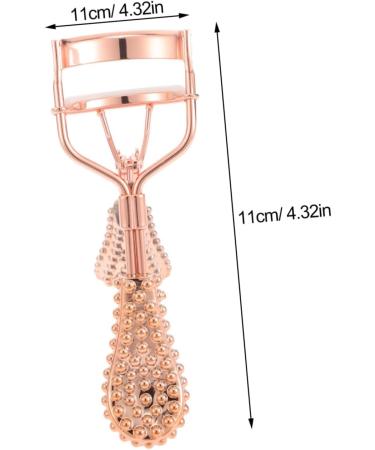 Minkissy Travel Eyelash Curling Clips - Mini Eye Lash Curler Tool for Perfect Makeup | Metal Plating Beauty Accessory - Buy Online on GoSupps.com