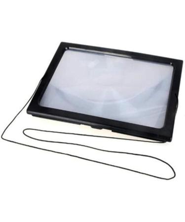 Professional A4 with LED Lights Foldable 3X Magnifier Super High Clarity Lightweight for Reading Loupe Watch and Electronic Repair/Full of Stars