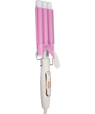 3 Barrel Curling Iron | Adjustable Fast Heating & Frizz Control | Portable Ceramic Coating - US Plug - Buy Online on GoSupps.com