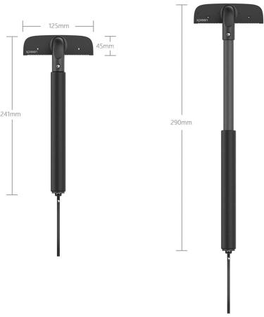 Back Razor for Men - Ergonomic Stainless Steel Shaving Tool | 29cm Effective Back Shaving Solution - Buy Online on GoSupps.com