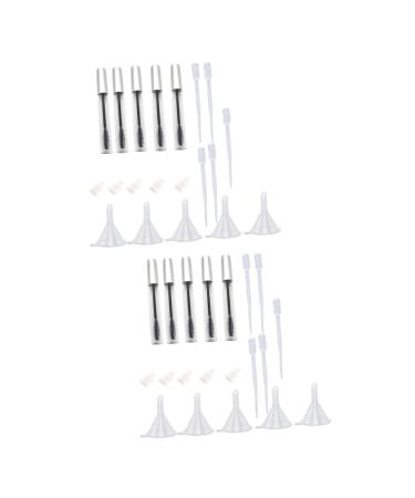 MAGICLULU 10 Pcs Empty Mascara Tube Empty Eyeliner Vials Mascara Tubes Essential Oils Printable Lip Gloss Tube