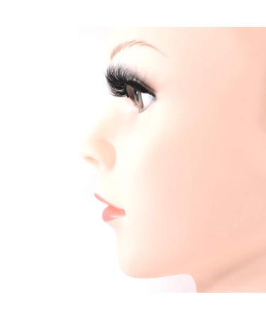 MIZ LASH 3D Mink Eyelashes - 100% Real Fur Cruelty-Free Reusable Soft & Thick False Lashes #16 | Dramatic Fluffy & Natural Look | Handmade Eyelash Extensions for Women - Buy Online on GoSupps.com