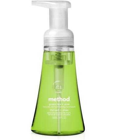 Method Naturally Derived Foaming Hand Wash Green Tea + Aloe 10 Ounce