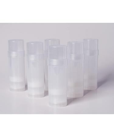 Empty Deodorant Containers Round BPA Free Deodorant Containers Clear Containers Plastic for Travel 60ML Round bpa Free Deodorant containers - Buy Online on GoSupps.com