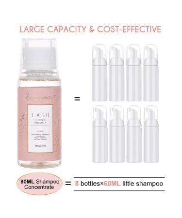 Eyelash Cleaning Concentrate - Best Shampoo for Eyelash Extensions | Gentle Lash Cleanser - Buy Online on GoSupps.com