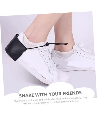 Mobestech 5 Pairs Heel Protectors - Women's High Heel Shoe Covers for Dressy & Sneakers | Durable Rubber Protection - Buy Online on GoSupps.com