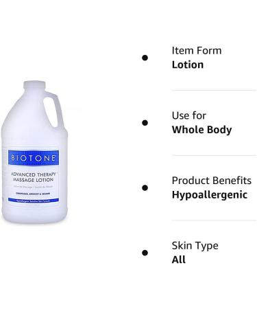 Biotone Advanced Therapy Lotion 64 oz - Professional Grade - Buy Online on GoSupps.com