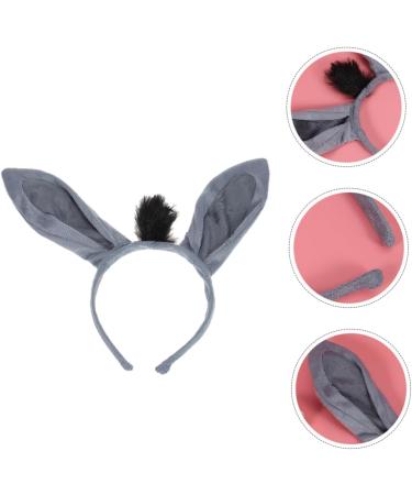 AUTSUPPL Little Donkey Headband Cute Headband Donkey Prop Women Headdress Girl Hair Accessory Party Hair Bands Adult Animal Ears Headband Headbands for Women Hair Accessories for - Buy Online on GoSupps.com