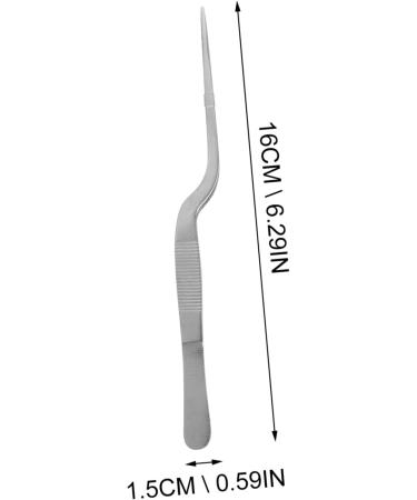 ULTECHNOVO Stainless Steel Tweezers Set - Eyelash Extension & Earwax Removal Kit (3pcs) - Buy Online on GoSupps.com
