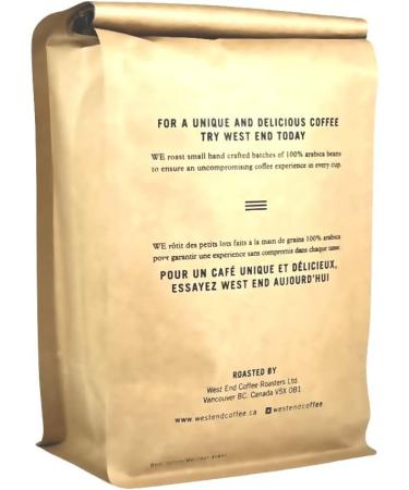 West End Coffee Roasters Colombia Supremo Medium Roast Whole Bean Ethiocally Sourced (12oz/340g) Colombia - filter 340 g (Pack of 1) - Buy Online on GoSupps.com