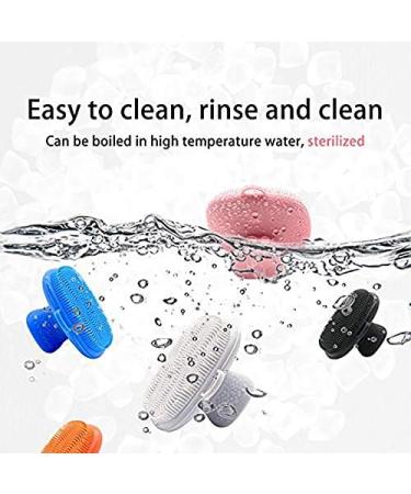 RIYAN Cleansing Brush Silicone Face Wash Brush Manual Waterproof Cleansing Skin Care Face Brushes for Exfoliating-2 - Buy Online on GoSupps.com