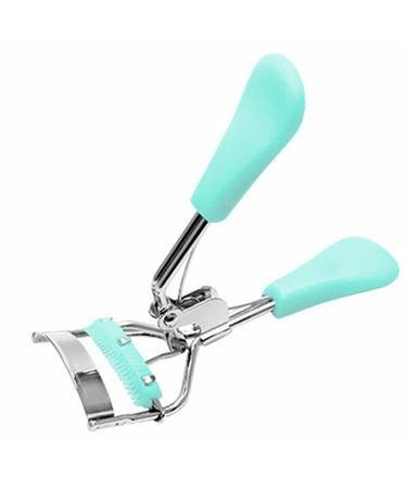 Professional Eyelash Curler with Comb Clip One Size Aqua Blue