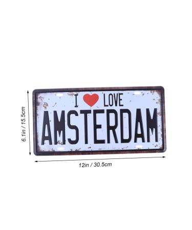 LIFKICH Wall Hanging Decor Decor Emblems Pub Sign Coffee Sign Vintage Cafe Sign Tin Signs Iron Painting Antique Metal Iron Mark - Buy Online on GoSupps.com