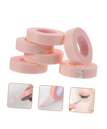 FRCOLOR 6 Pcs Eyelash Tape for Lash Extensions - Non-Woven Adhesive Pads Pink Makeup Tools for Professionals - 5x5cm Eyelash Grafting Tape - Buy Online on GoSupps.com