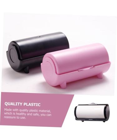 POPETPOP 1 Roll Stamp blotting paper nail oil cleaner stamper pattern removal tool nail stamping remover nail polish nail cleaning kit Removal Printing Oil Tool pet sealing nail plastic abs 11.5x6cm Black - Buy Online on GoSupps.com