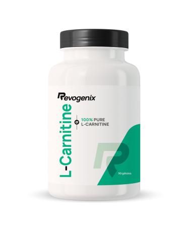 L-Carnitine Tartrate | Energie S che et R cup ration | Br leur de Graisse | Pre-Workout sans Caf ine Cr atine | Performances et D veloppement Musculaire | Doping Free | 90 G lules Vegan | Revogenix