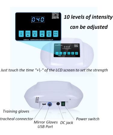 Self-Training Hand Function Rehabilitation Robot Gloves Hemiplegia Stroke Five-Fingers Training Equipment for Hand Dysfunction Patients (Right Hand Small) - Buy Online on GoSupps.com