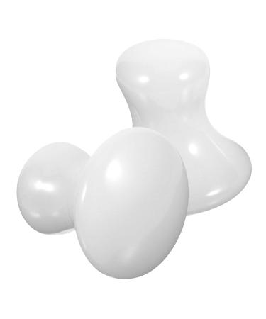 FRCOLOR 6 Pcs Massage Stone Set - Natural Gua Sha Tools for Facial Massage | Quartz & Jade Eye Massager | Enhance Your Beauty Routine - Buy Online on GoSupps.com